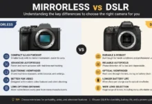 Mirrorless vs DSLR